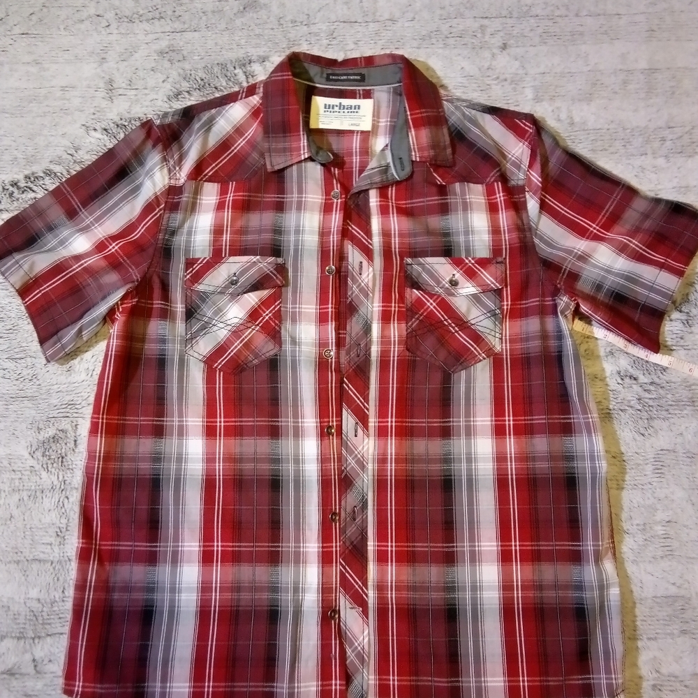 Urban Pipeline Plaid Shirt
